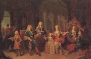 Jean Ranc King Philip V andHis Family oil painting reproduction